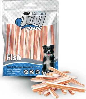 Pamlsek pro psa Calibra Joy Dog Classic Fish & Chicken Sandwich 250 g