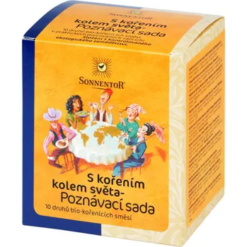 SONNENTOR S kořením kolem světa poznávací sada Bio 50 g