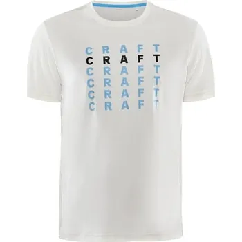 CRAFT Core Charge 1910664 pánské triko Barva: 904000 bílá, Velikost: M