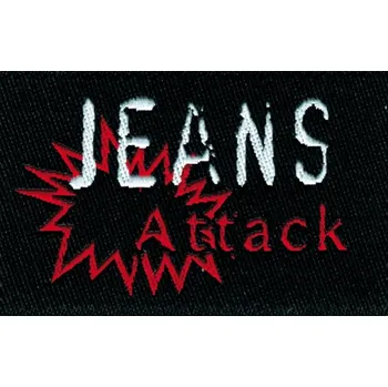 Nažehlovací etikety střední - jeans attack