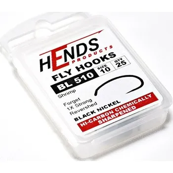 Rybářský háček Muškařský háček Hends blešivcový supersilný (BL510) č. 14, 25 ks