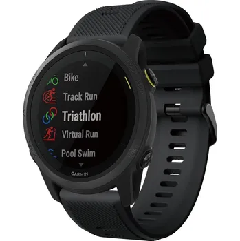 Příslušenství k chytrým hodinkám Gumový řemínek TVC pro Garmin Forerunner 745 Barva: Černá