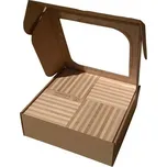 Kostky - Stavebnice destičky přírodní, 200ks