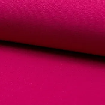 Náplet hladký RIB 1/1, sytě růžový, š.70