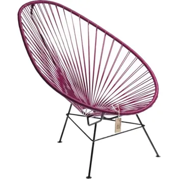 Zahradní sestava Vínově růžové zahradní křeslo Acapulco