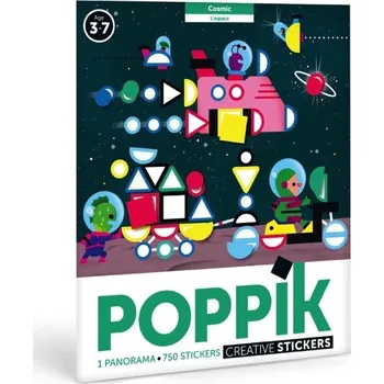 Mozaiková sada Poppik samolepkové panorama Vesmírné MAT006