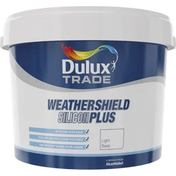 Fasádní barva Dulux Weathershield Silicon Plus 10 l bílá 