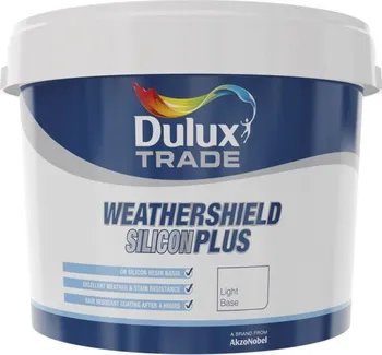 Fasádní barva Dulux Weathershield Silicon Plus 10 l bílá 