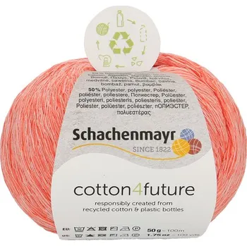 Příze Schachenmayr Cotton 4 future 35 Korálová (Příze Cotton 4 future 35 Coral)