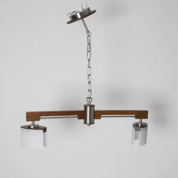 Lustr dvouramenný DUB mořený hnědý/ Daniel 106