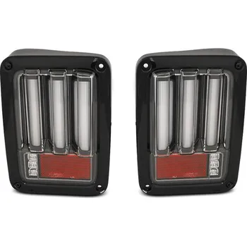 Zadní světlomet TUNING-TEC Zadní světla Jeep Wrangler JK 07-18 černé LED BAR