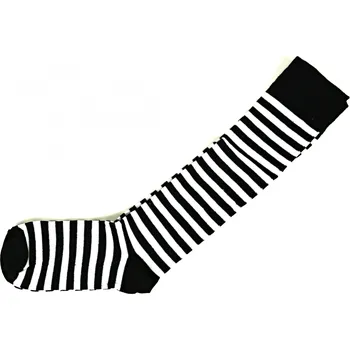 Dámské ponožky EROGLU Dámské podkolenky barevný proužek vel. 39 - 42 Barva: černá