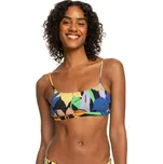 plavky Roxy Color Jam Bralette - KVJ6/Anthracite Flower Jammin XS