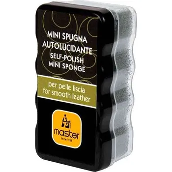 master čistící houbička na kůži self-polish mini sponge (for smooth leather)