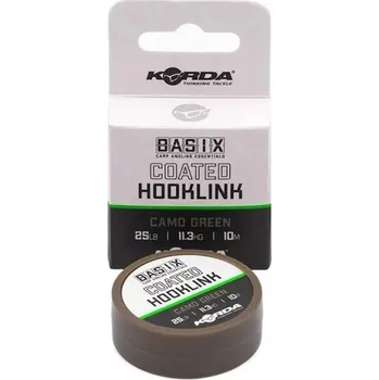 Korda Basix Coated Hooklink 25 lb 10 m