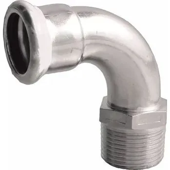 Fitinka Lisovací oblouk 90° d 15 × 1/2" vnější závit, Ivar IVC83.1512