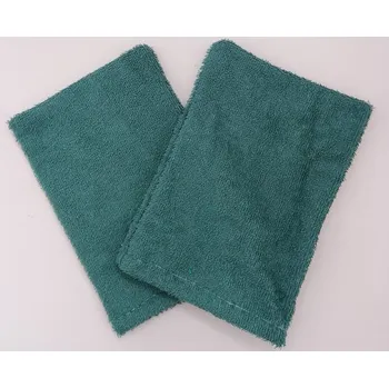 Žínka froté 15x24 cm tm.zelená