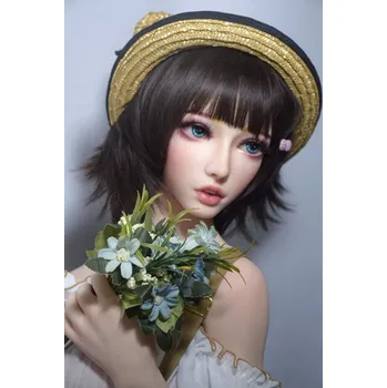 Silikonová panna Elsa-Babe Doll Elsababe sex-dolls Nagashima Sawako 150cm / Anime Platinum Silicone Sex Doll