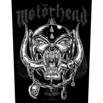 Nášivka Merch Motörhead: Zádová Nášivka Etched Iron