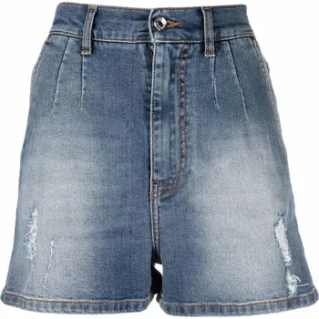 Dámské kraťasy DOLCE & GABBANA Distressed Blue kraťasy M Modrá
