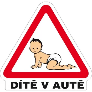 samolepka MAGG Dítě v autě - samolepka