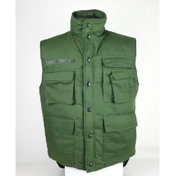 Pánská vesta Vesta světle zelená pracovní Velikost: M