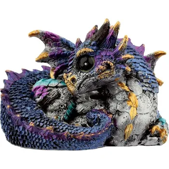 Schoulený živelný drak (modrý)