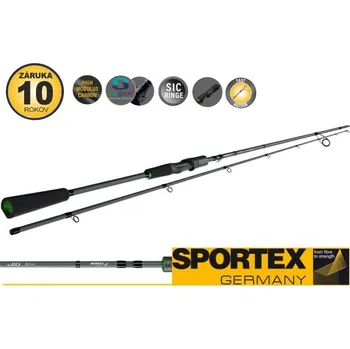 Rybářský prut Přívlačový prut Sportex JIG-Xpert Hecht 268cm / 68 - 117g