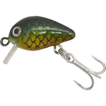 Umělá nástraha Kamasaki wobler Bug Oil Green Scaled 2,5cm 1,5g