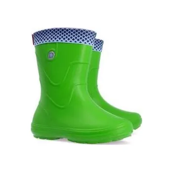 Chlapecké holínky Demar Dětské zateplené myslivecké holínky VIBES - zelené - Velikost 34-35 zelené