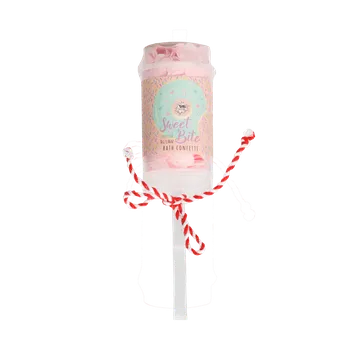 Koupelová sůl Pokhara Sweet Bite konfety do koupele Vanilka 30 g