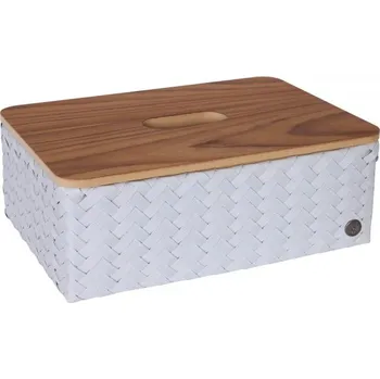 Úložný box HANDED BY Úložný koš s víkem Grand ideal & lid, ice grey