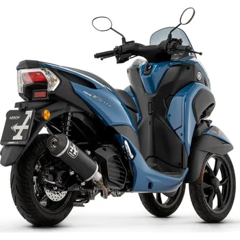 Výfuk pro motocykl Výfuk Arrow Urban Dark Black, Yamaha Tricity 155i E5 (2021-) 53548ANN