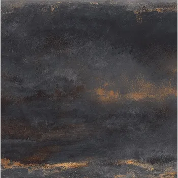 Dlažba Sichenia Me_Tal Black, dlažba, černá, matná, 60 x 60 x 1 cm