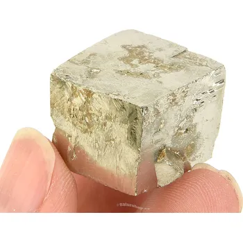 Přírodní kámen Pyrit krystal kostka ze Španělska 31g