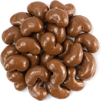 NUTSMAN Kešu ořechy v mléčné čokoládě Množství: 125 g