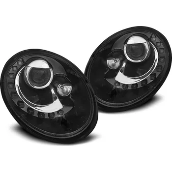 Přední světlomet TUNING-TEC Přední světla VW Beetle 06-12 LED černá