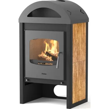 Krbová kamna HS Flamingo s.r.o. HS FLAMINGO MELAND krbová kamna 9kW, ořech