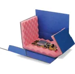 ESD krabička na čip, vodivá, 200 x 140 x 50 mm