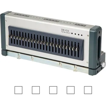 Kancelářská technika Děrovací nástroj M600/D600 - kovové hřbety 2:1 (6x6mm)