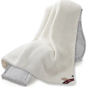 přikrývka Wooline Oboustranná přikrývka krémová 220x200 cm, kašmír