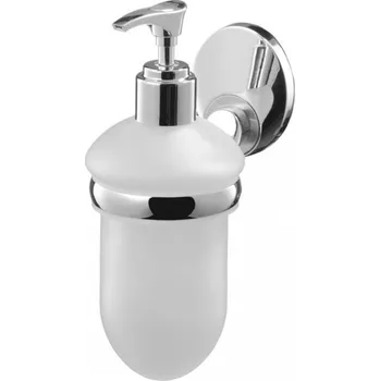 Dávkovač mýdla EMOTION – Dávkovač mýdla s úchytem – chrom – 03112