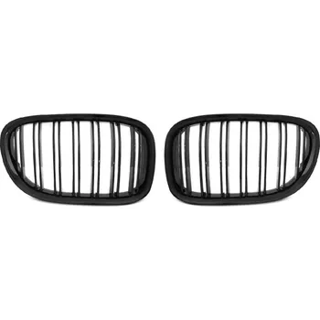 Tuning TUNING-TEC Přední maska BMW F01 09-07.12 DUBLE BAR lesklá černá