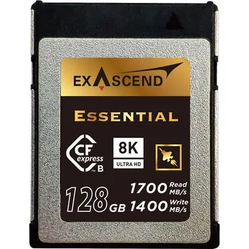 Paměťová karta Exascend 128GB Essential Series CFexpress Type B Memory Card
