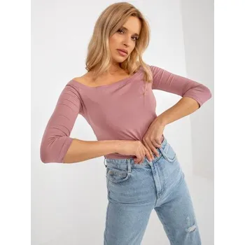 Dámská halenka Dámská halenka puntíkovaná BASIC FEEL GOOD růžová