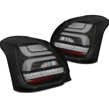 Zadní světlomet TUNING-TEC Zadní světla Suzuki Swift VI 17- černá LED SEQ