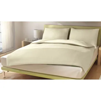 Povlečení Polášek Holešov Povlečení MICRO proužek č.2 Smetanová 100% polyester pruhy 140x200 / 70x90