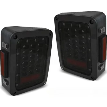 Zadní světlomet TUNING-TEC Zadní světla Jeep Wrangler JK 07-18 kouřové LED I