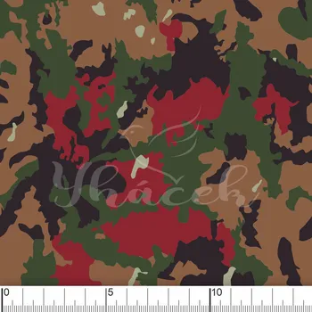 Zakázkový tisk, softshell, kočárkovina... Maskáč 281 Látky k tisku: Lycra