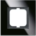 Rámeček Solo carat černé sklo ABB 1754-0-4322, 2CKA001754A4322